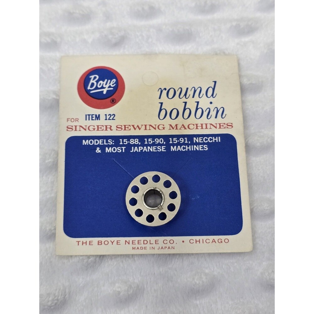 Boye Bobbin Singer Sewing Machine New 122 Models 15-88,  15-90 Necchi Japanese